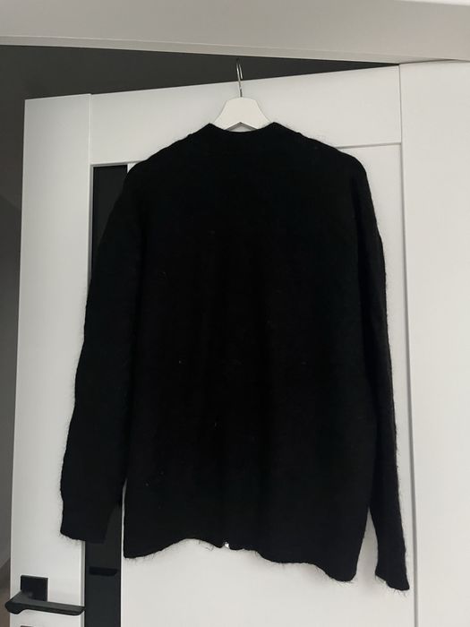 & other stories sweter na suwak moger wełna