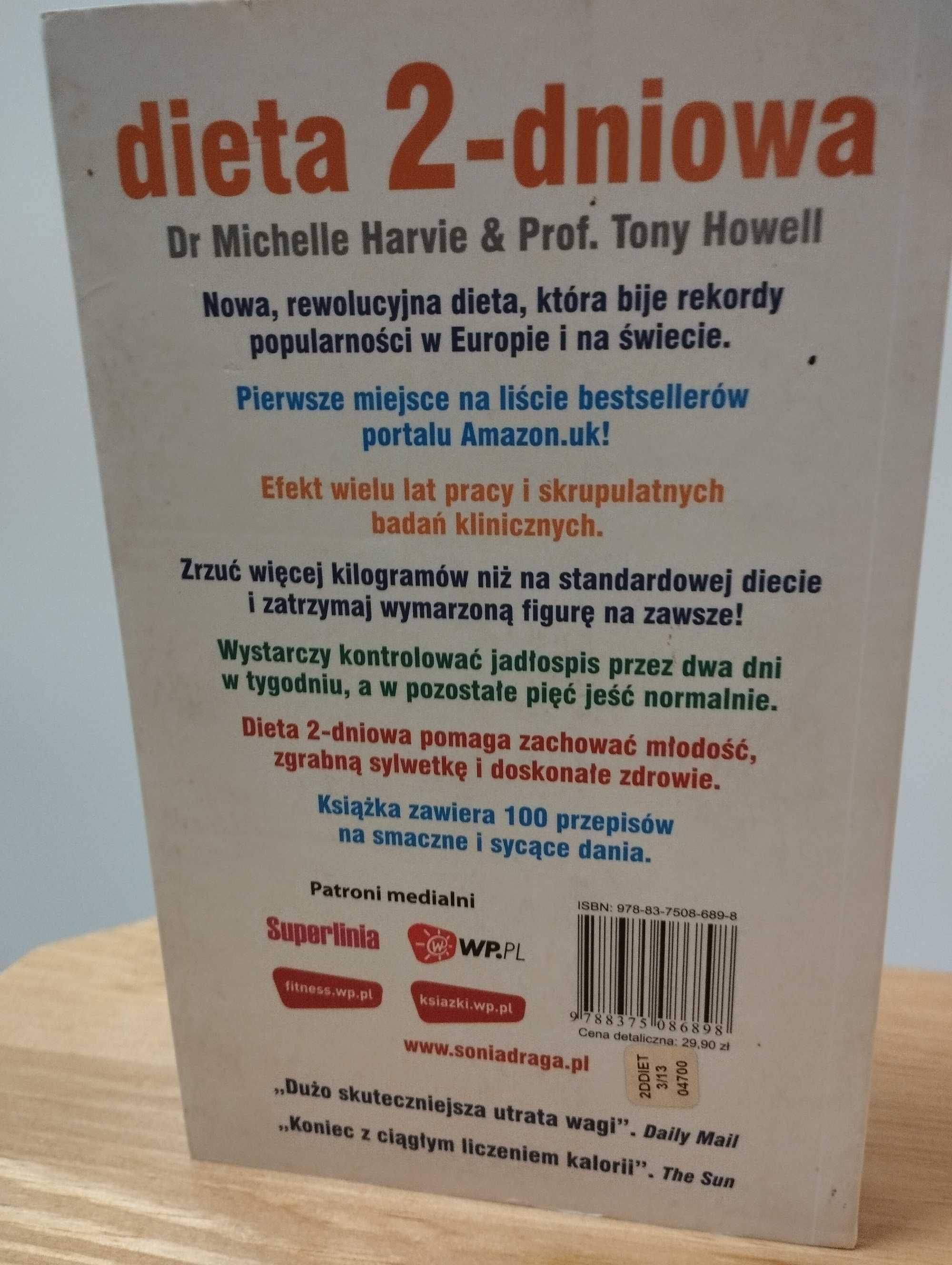 Dieta 2-dniowa Michelle Harvie, Tony Howell