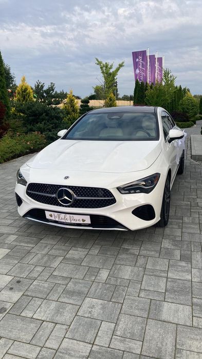 Auto samochód do ślubu i na inne okazje Mercedes CLA 250 2.0 z 2024 r.