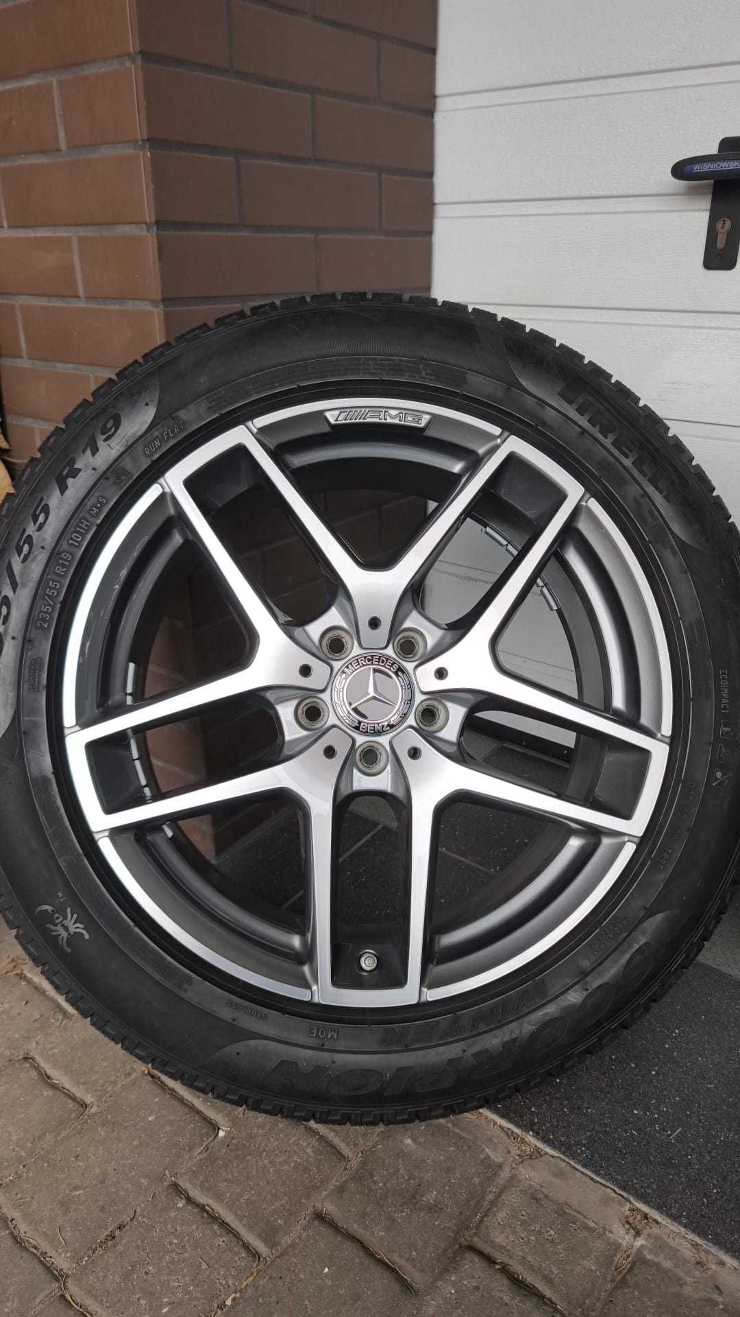Koła Mercedes GLC W253 19'' 5x112 opony zimowe 235/55/19 (GD1115)
