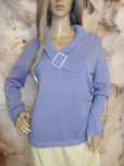 Sweter liliowy damski