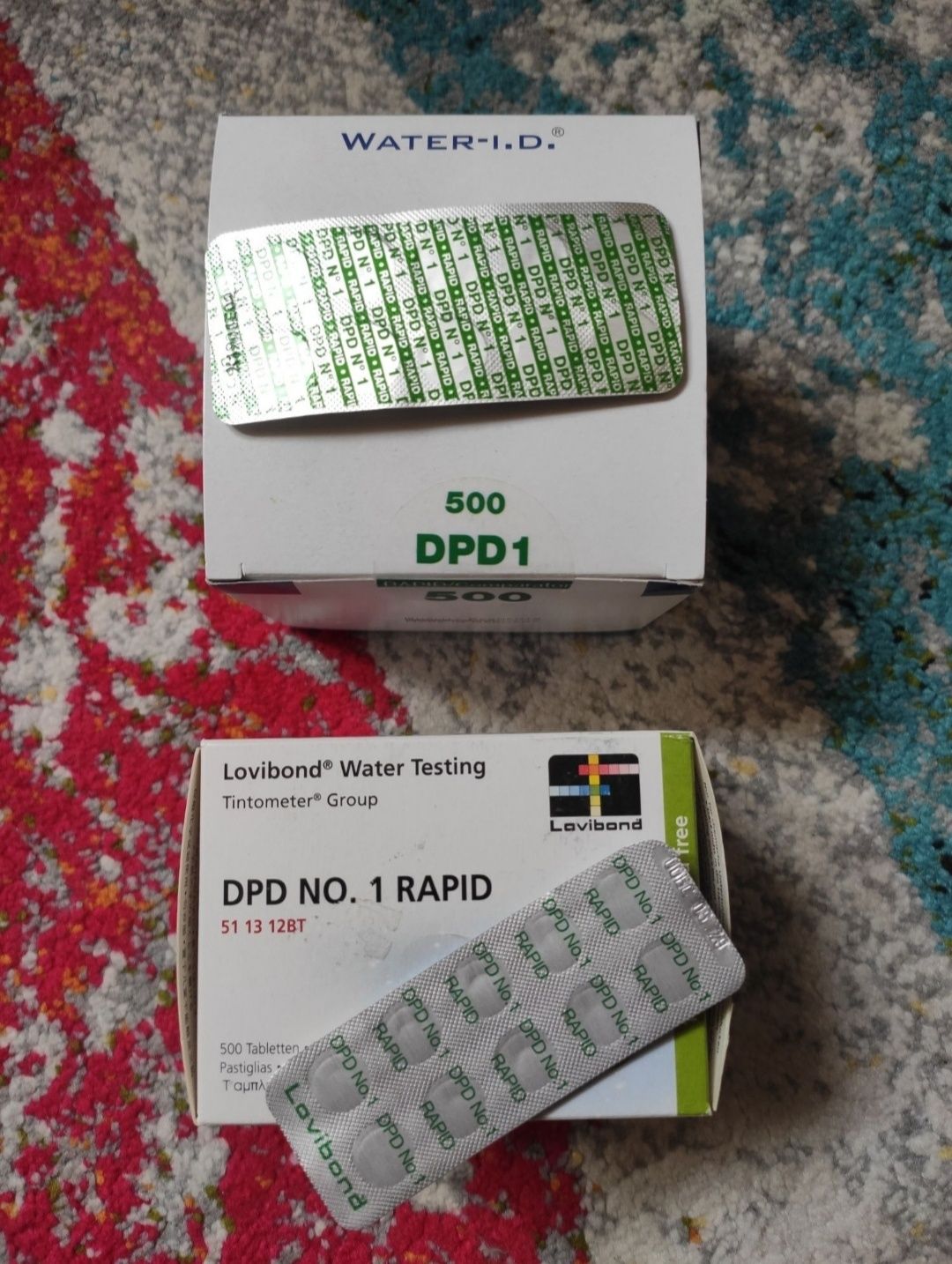 Таблетки для тестера воды в бассейне DPD №1