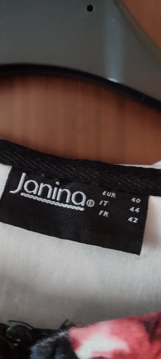 Bluza Janina welurowa z kapturem 40