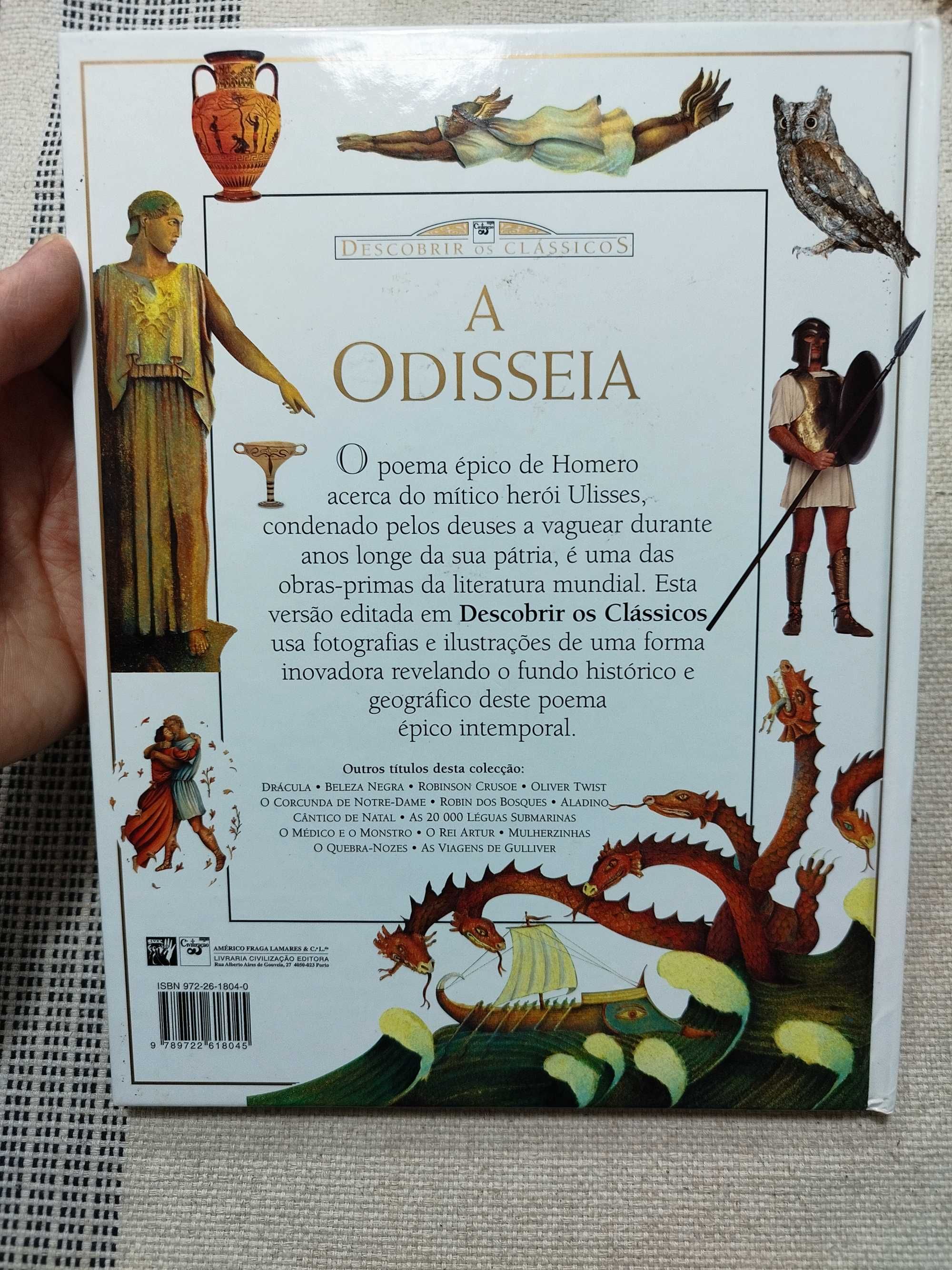 Livro A Odisseia de Adrian Mitchell