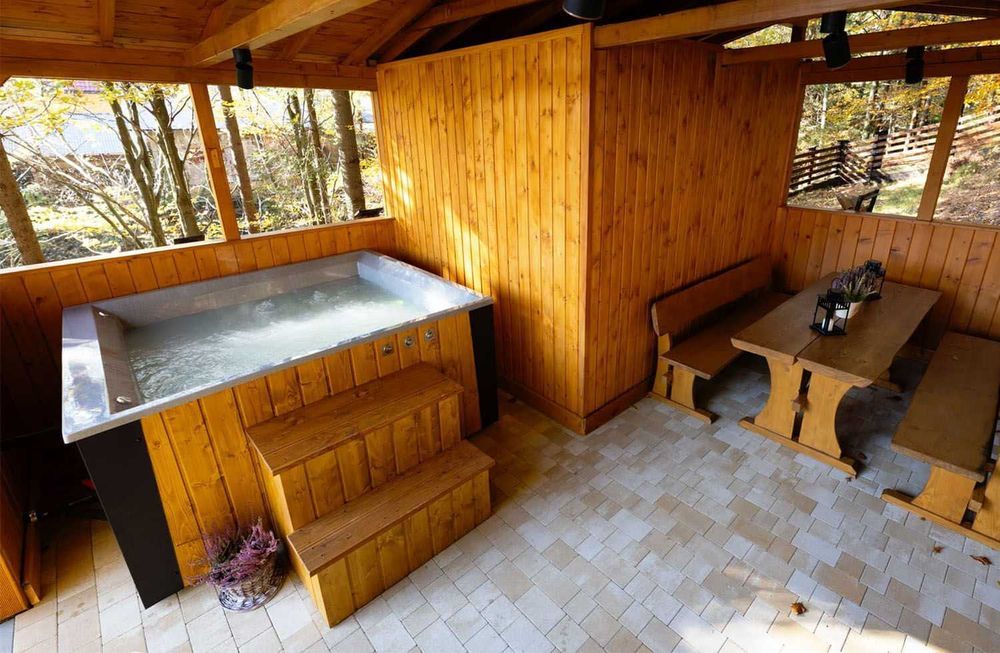 Balia 6-cio osobowa -  210x193x100cm  - jacuzzi - raty 0% - filtracja