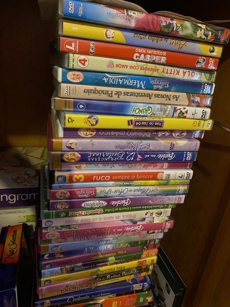Dvds de filmes infantil muitos