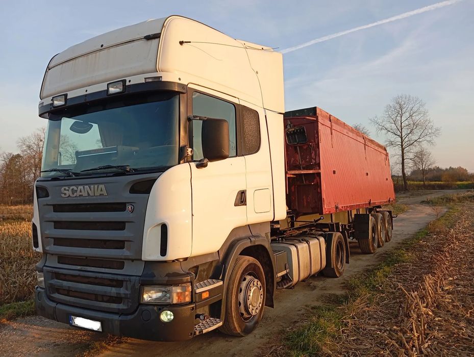 Scania R 420  Scania + Naczepa Wywrotka