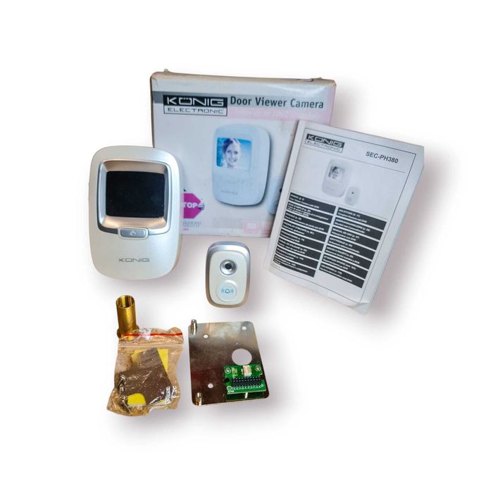 Konig Electronic SEC-PH380 – Câmara Digital de Porta (Nova)