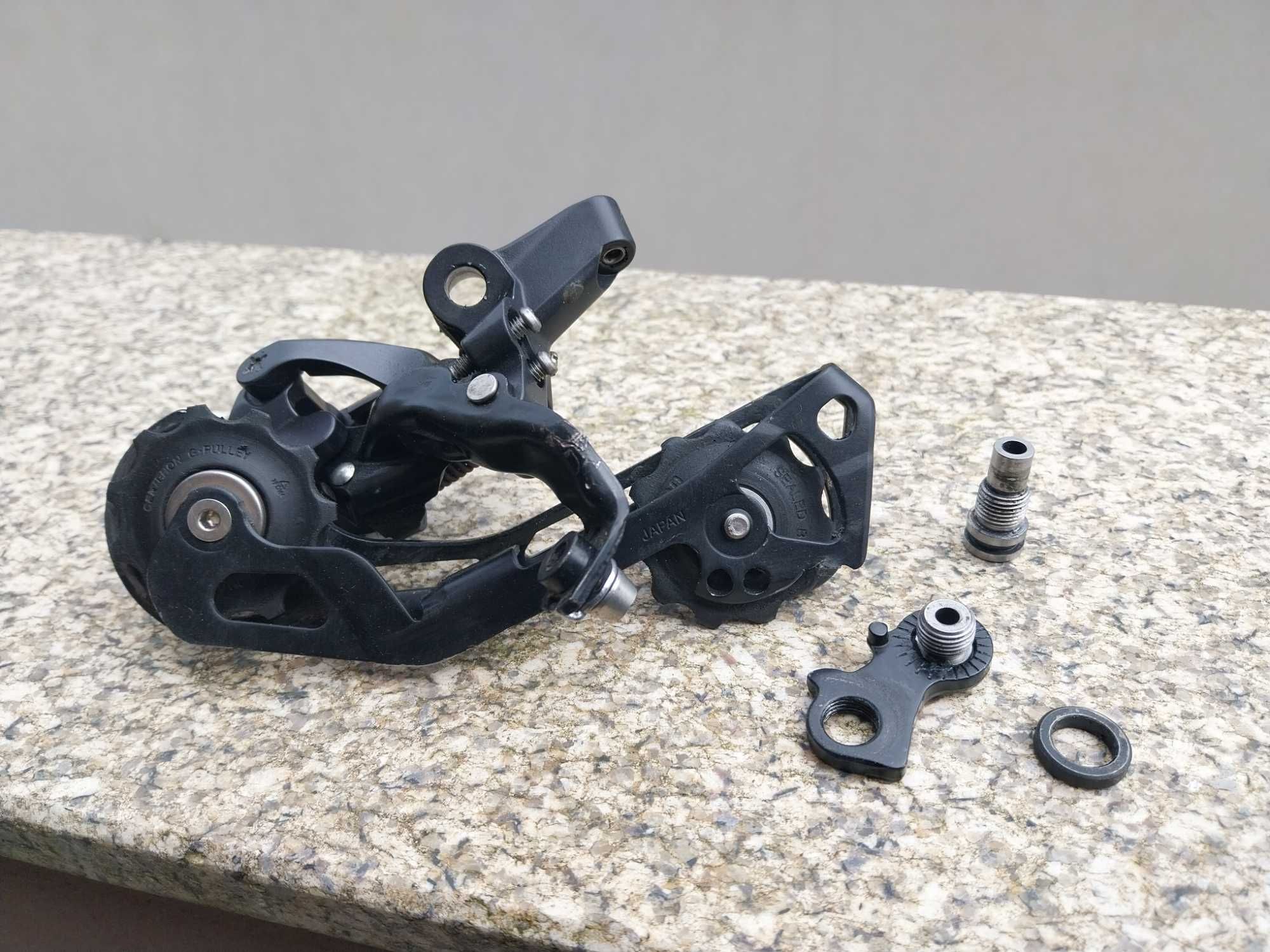 Desviador Shimano SLX 10v e Pastilhas metálicas travões BTT Shimano