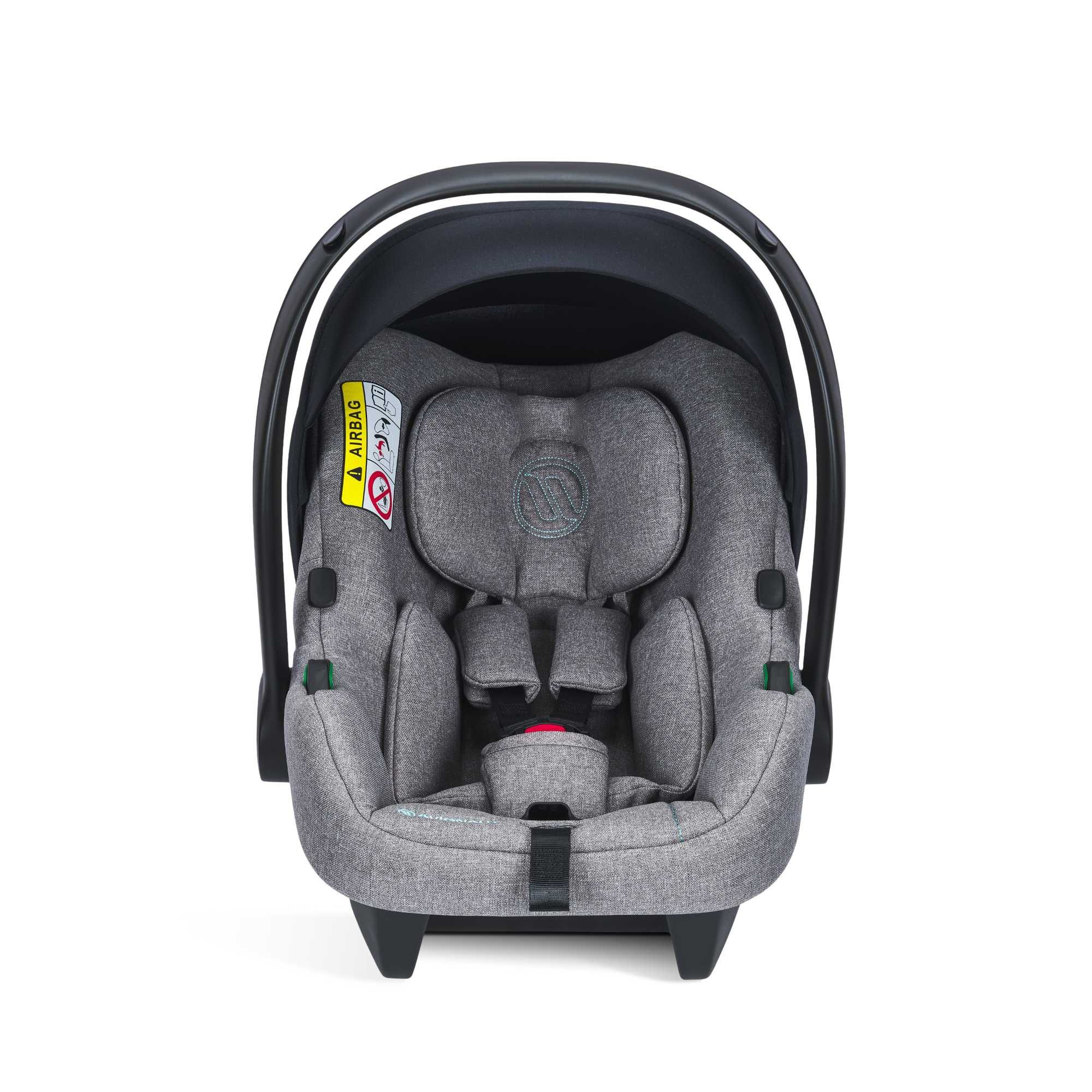 Zestaw 4w1 wózek Easygo GIRO Black + Fotelik AVIONAUT +Baza isofix