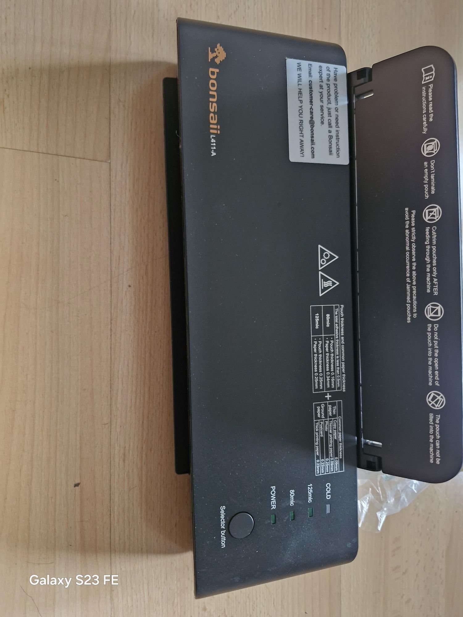 Laminator A4 nowy