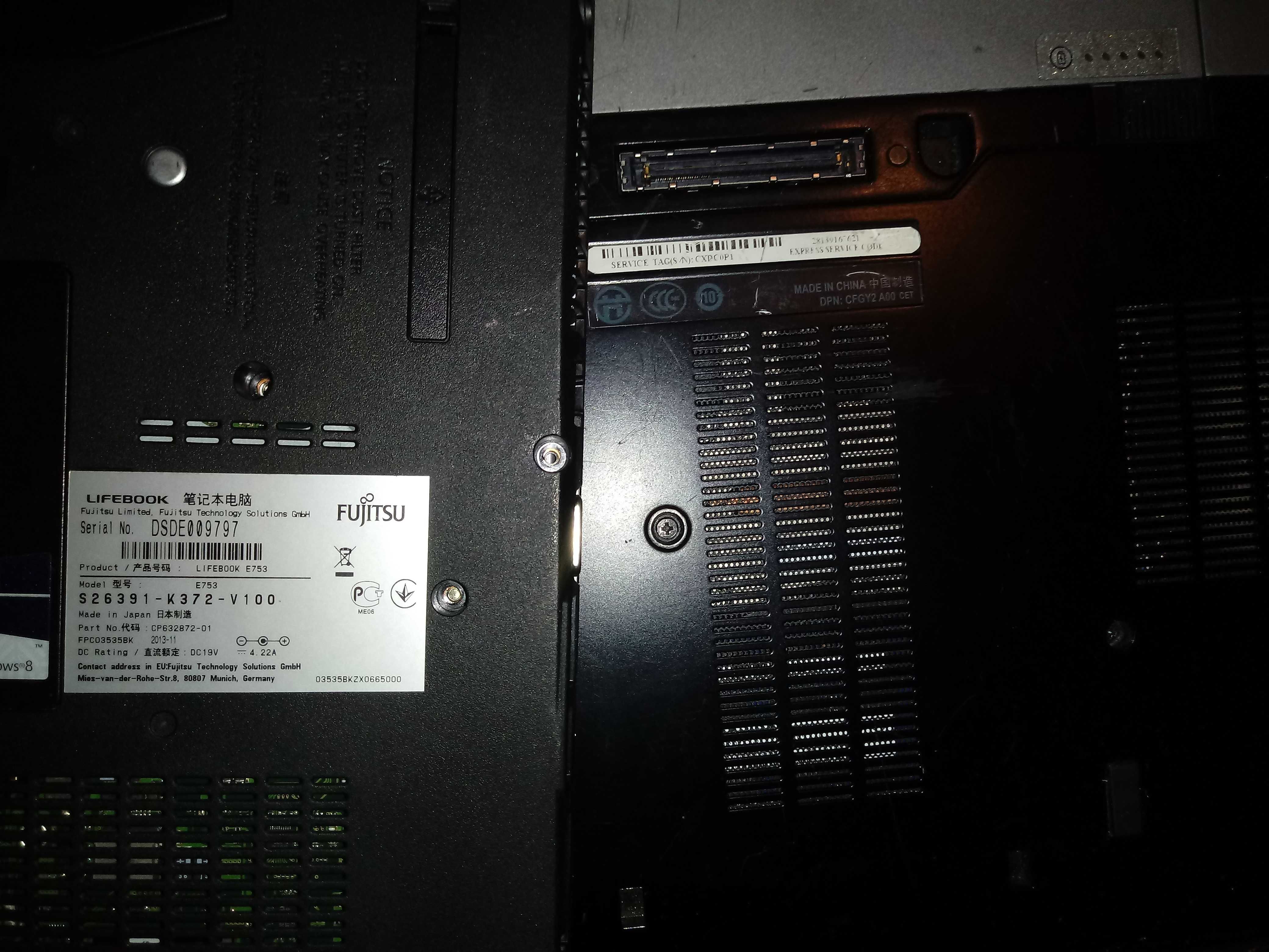 Laptopy na czesci DELL Latitude e6420 i5 , Fujitsu-Siemens e753i