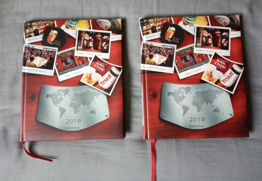 TYSKIE Notatnik Kalendarz 2010 historia 1 sztuka
