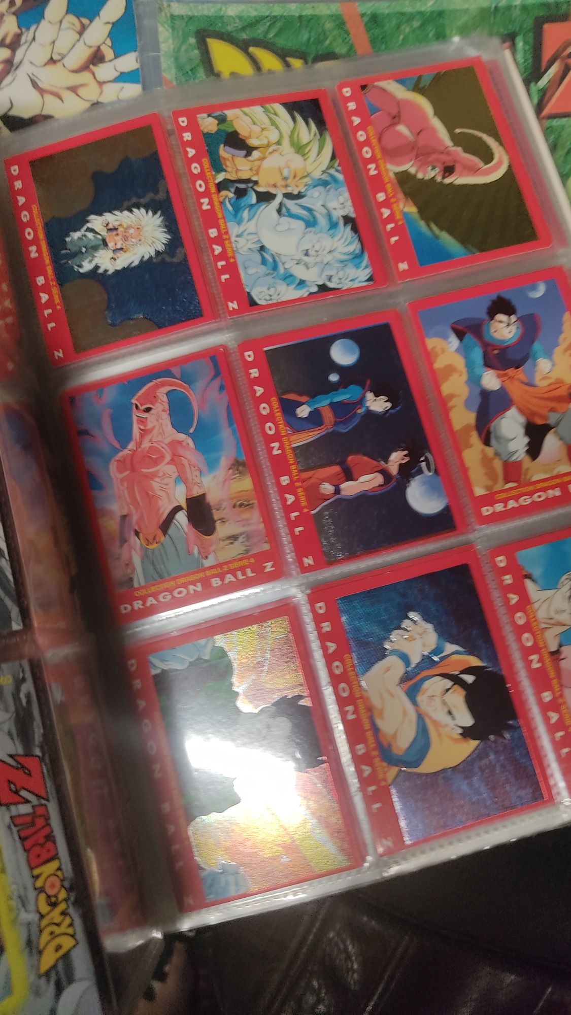 Dragon Ball Z serie 4 Panini cards