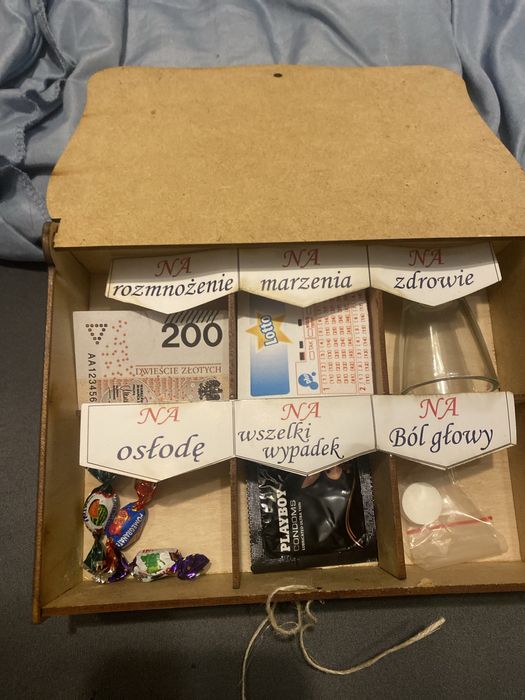 Pudelko prezentowe na 40 lat