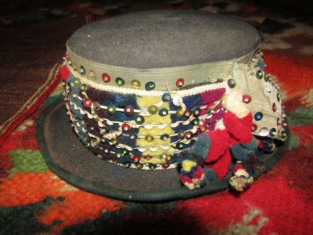 Старовинний гуцульский капелюх(Крисаня).