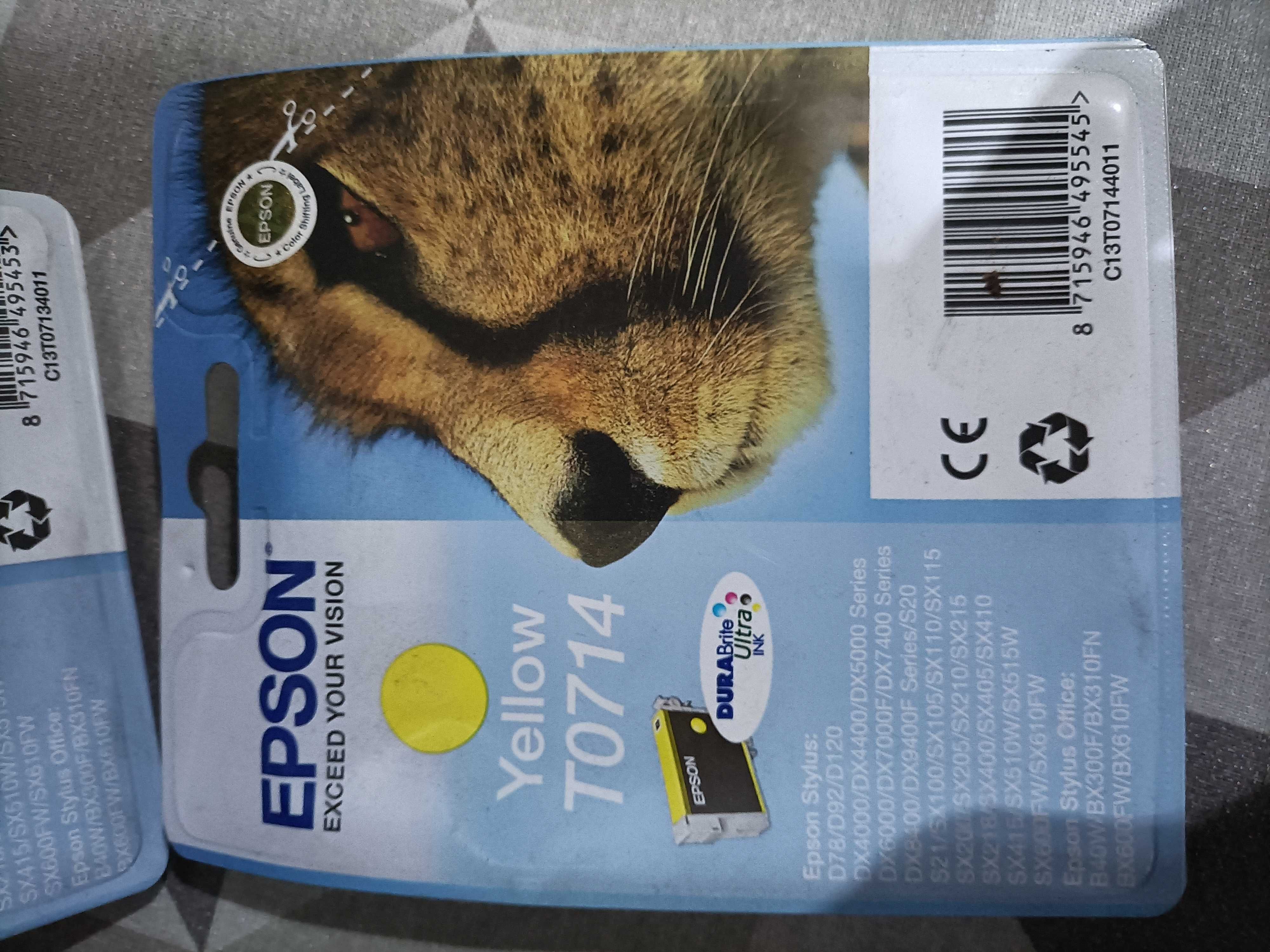 EPSON Tusze T0713 T0714 zestaw 11szt