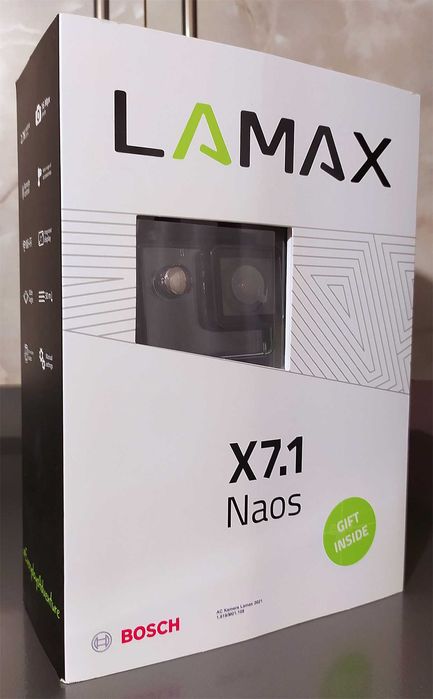 Kamera sportowa LAMAX Action X7.1 Naos + pilot zdalnego sterowania