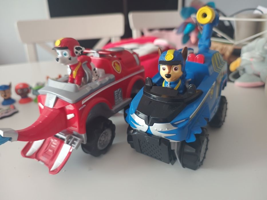 Psi patrol / paw patrol samochody pojazdy