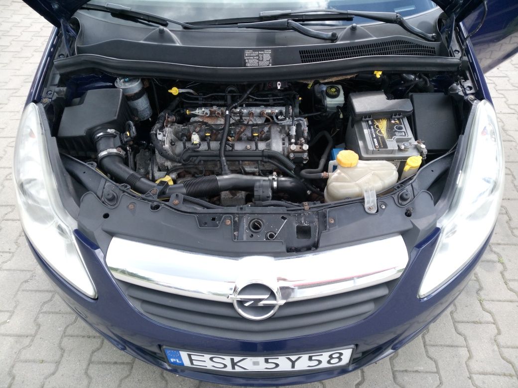 Opel Corsa D 2009r 1.3 CDTI 5D (wspomaganie, klima, centralny zamek)
