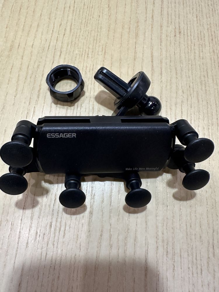 Автодержатель для телефона Essager Gravity, черный (ES-ZJ16)