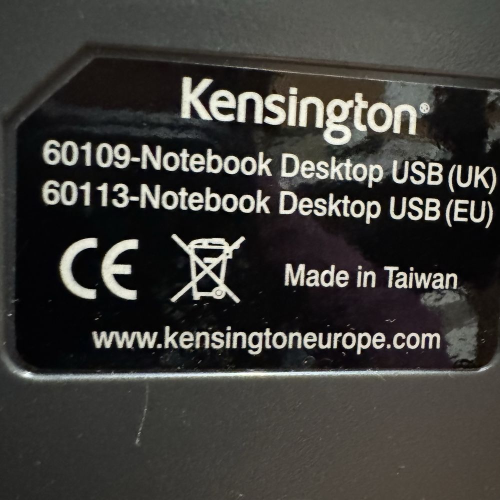 Kensington Notebook station USB stacja dokująca do laptopa 17"