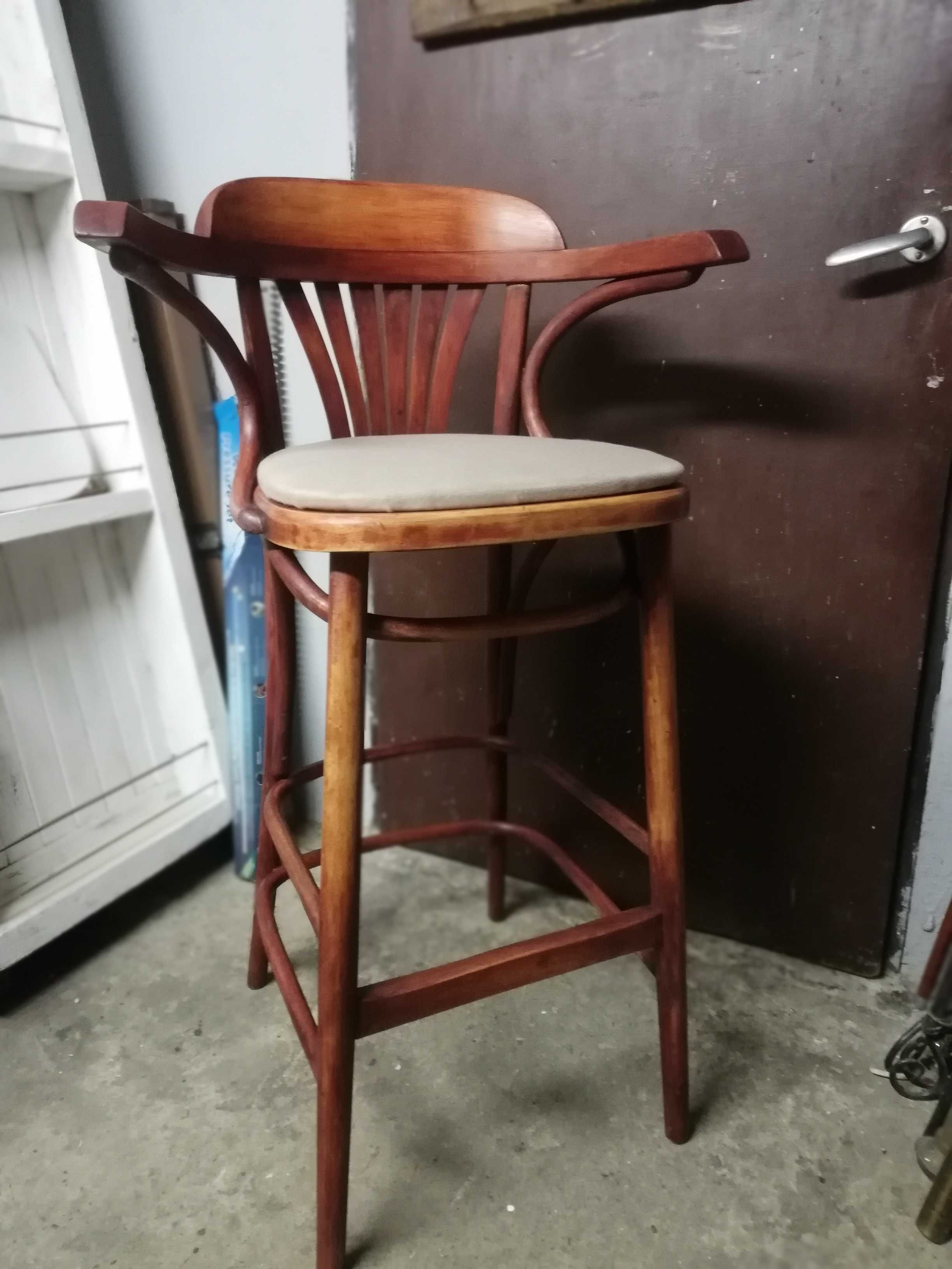 Krzesło drewniane - gięte - hoker