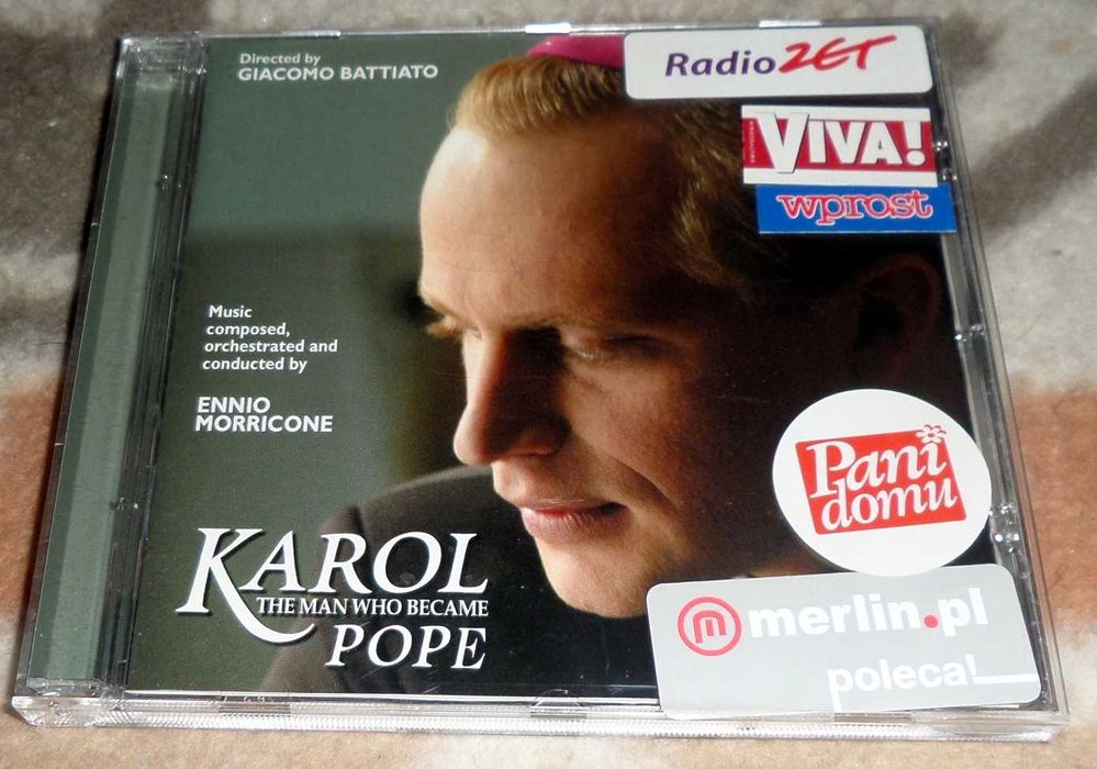 ENNIO MORRICONE Karol the Man Who Became Pope OST cd muz. filmowa