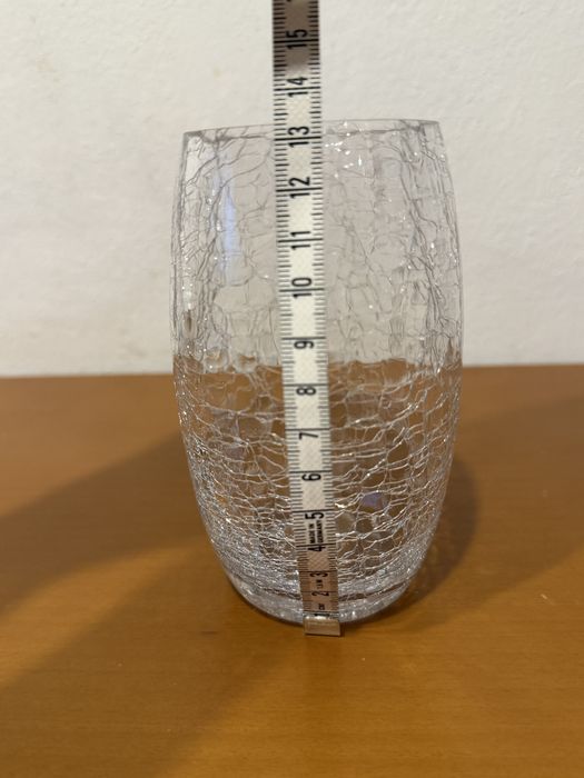 Szklany wazon 13 cm wysokości