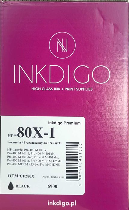 TONER CF280X XL do HP 80X LaserJet Pro 400 M401a M401d M425