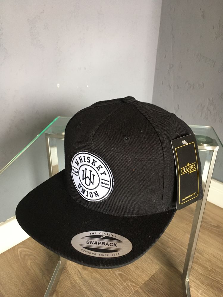 Czapka z daszkiem snapback Yupoong Whiskey Union nowa !