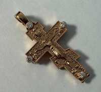Золотой Крест с бриллиантами