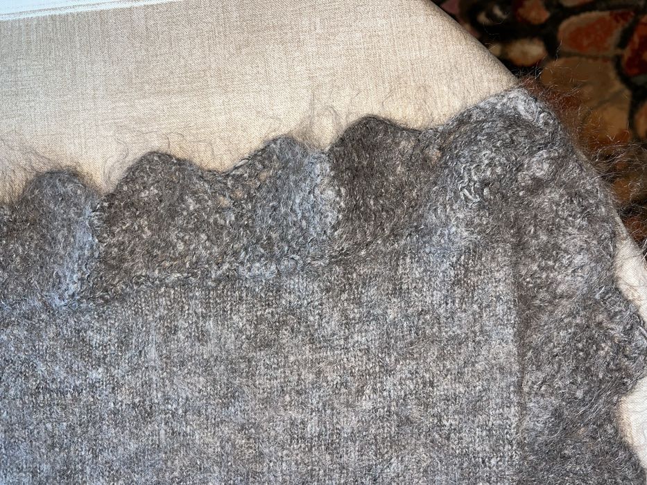 Chusta z wełny wielbłądziej