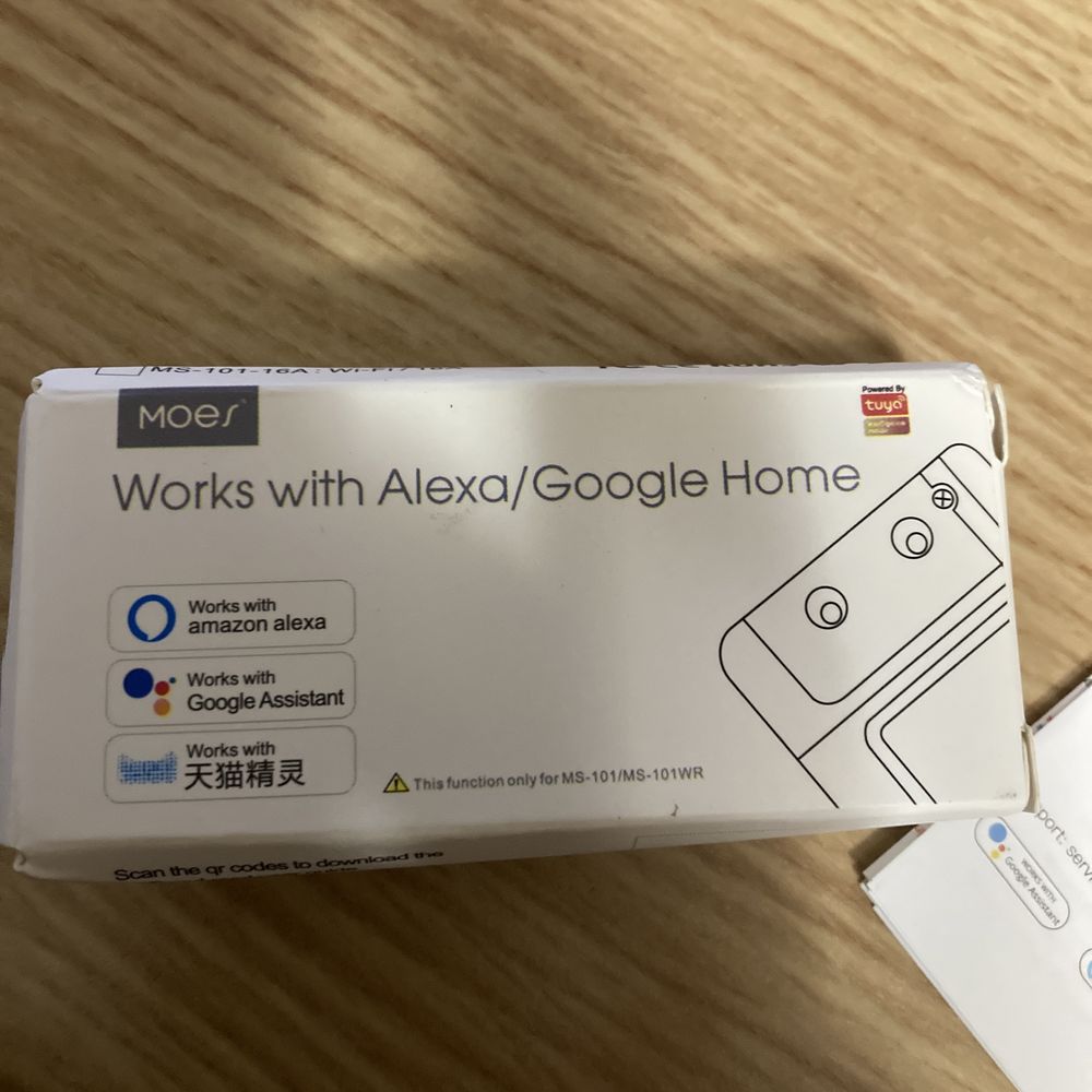 Interruptor inteligente Wifi Switch Moes - Novo