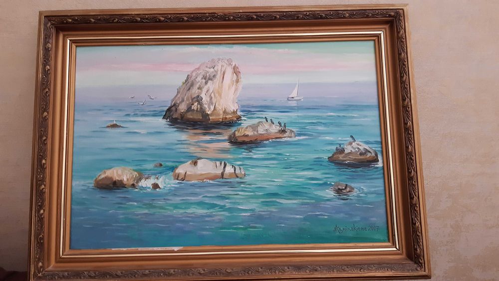 Картина  Крим море холст