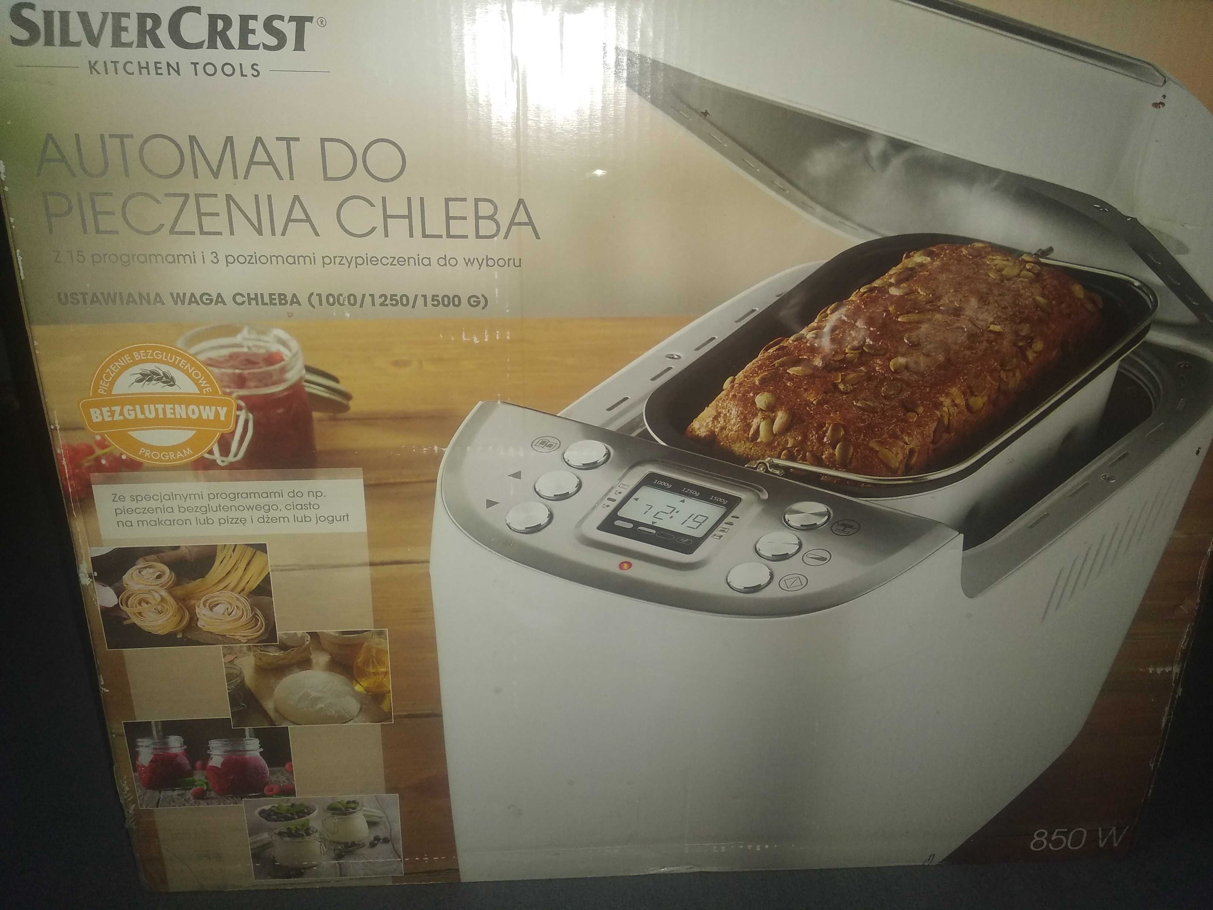 Silvercrest Automat do pieczenia chleba SBB 850 W 16 programów