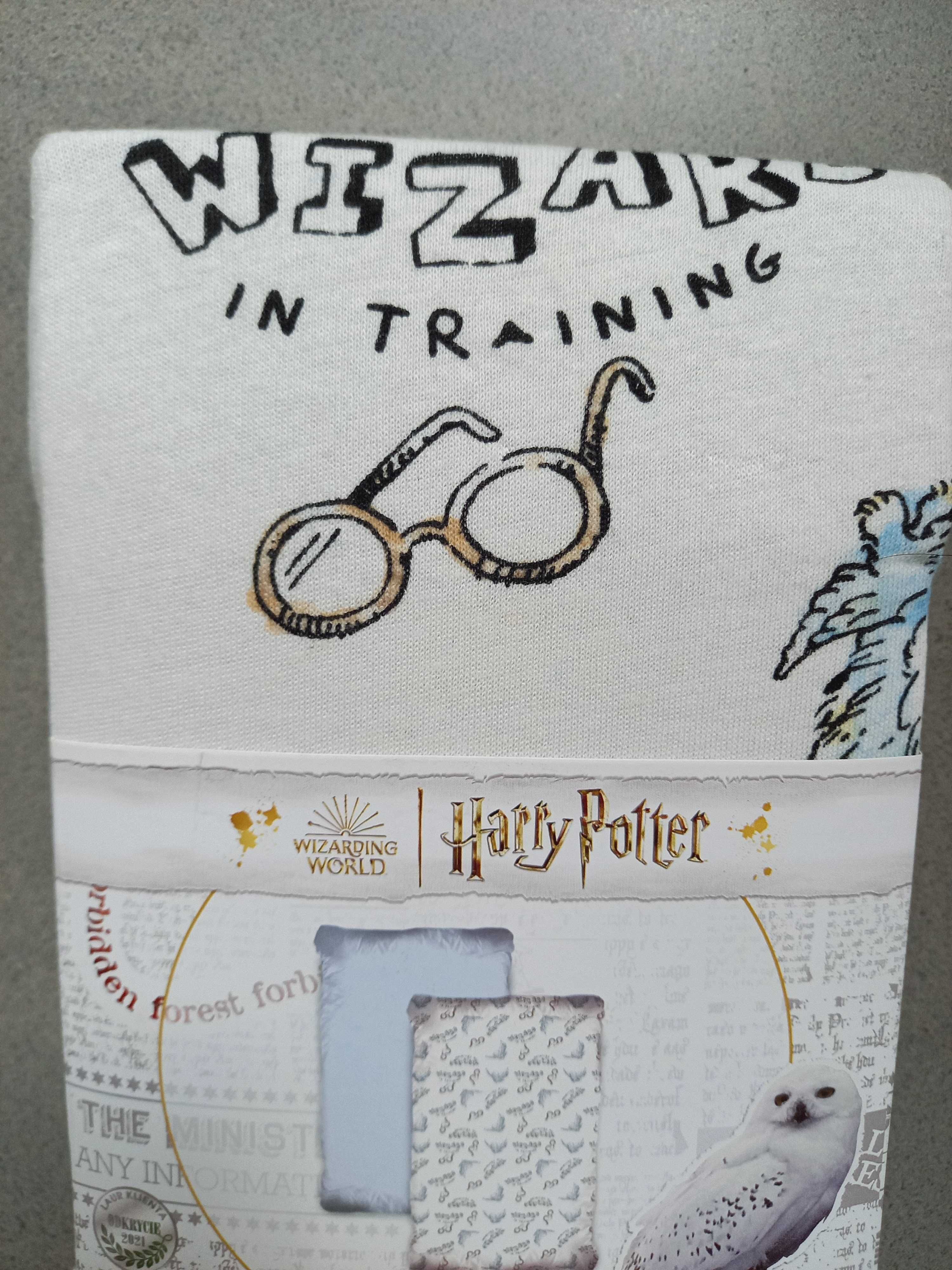 Prześcieradła z gumką 2-pak Harry Potter