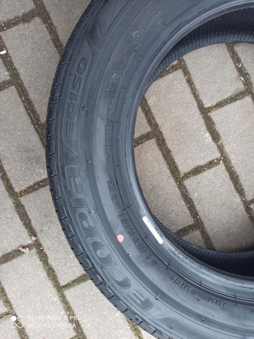 185/65r15 Bridgestone 2022rok 4szt Nowe demo