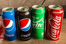 Pokrowiec na piwo 500ml. Cola, pepsi, sprite 1szt.