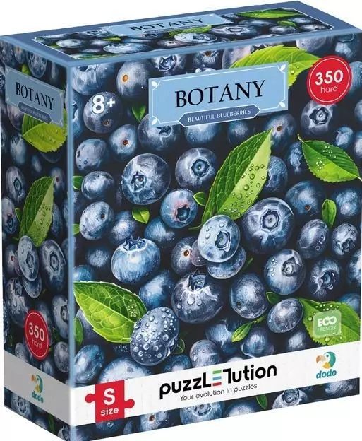 Puzzle 350 elementów. Botanika. Piękne jagody