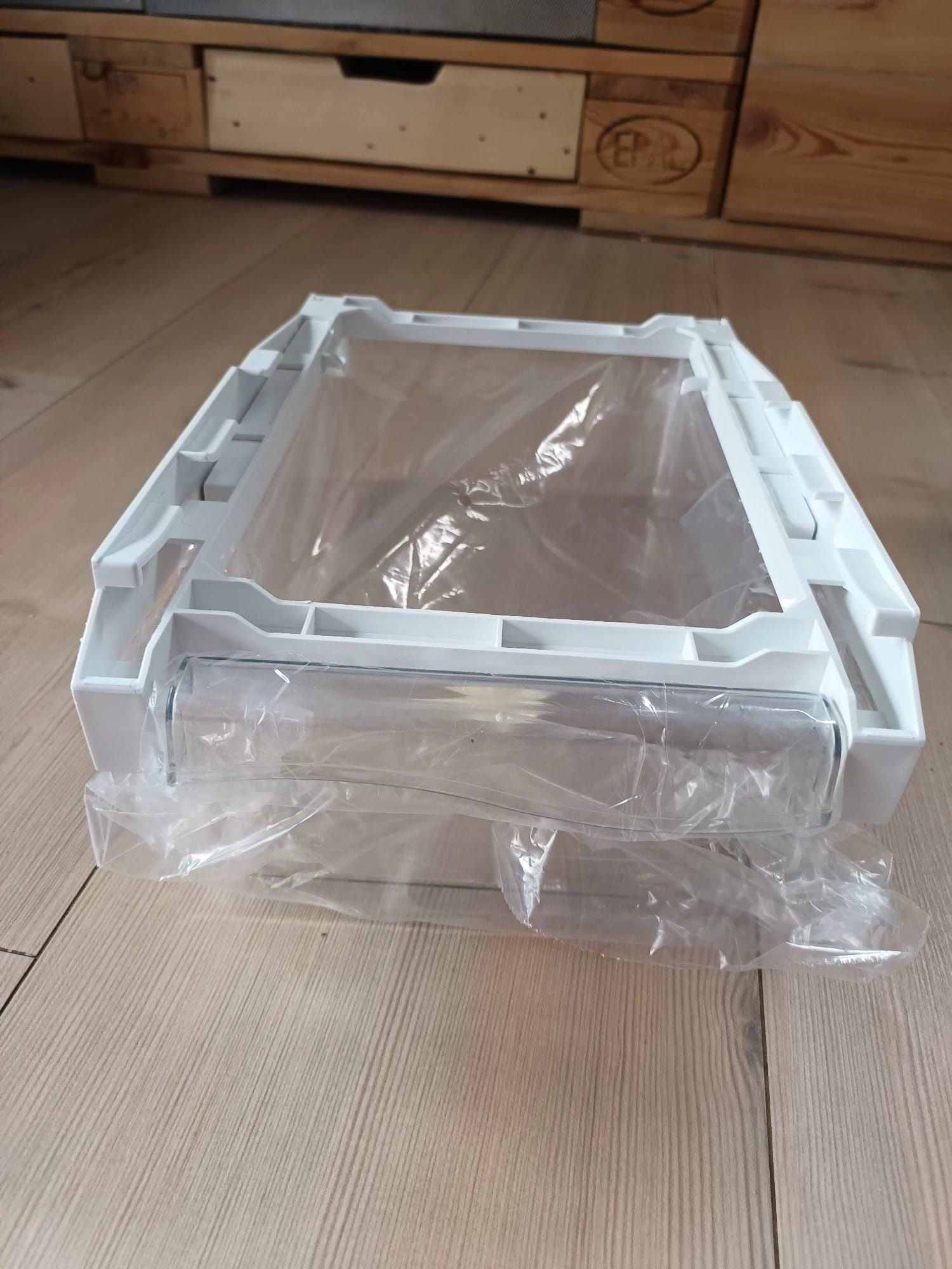 Nowy wysuwany pojemnik szuflada do lodówki szafki uniwersalna
