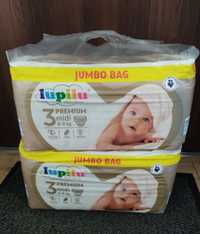 Pieluchy pieluszki Lupilu Premium 3 2x jumbobag 2x108szt