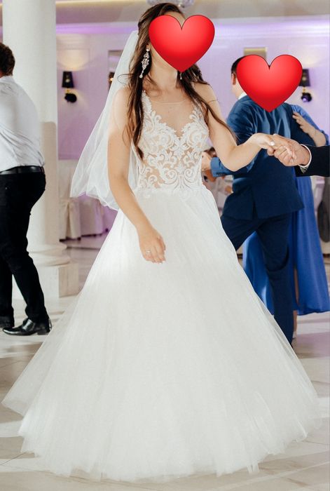 Suknia ślubna r. 34/36