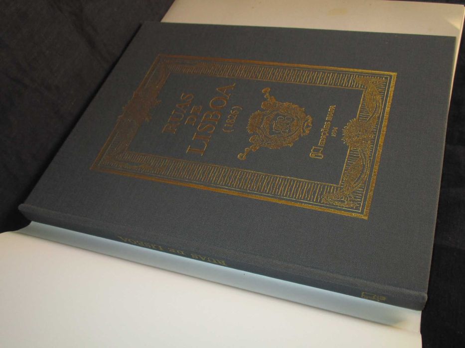 Livro Ruas de Lisboa 1826 Edições Inapa + 4 estampas