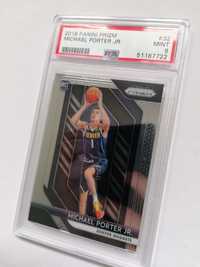 Carta Michael Porter Jr. Panini Prizm Rookie PSA 9