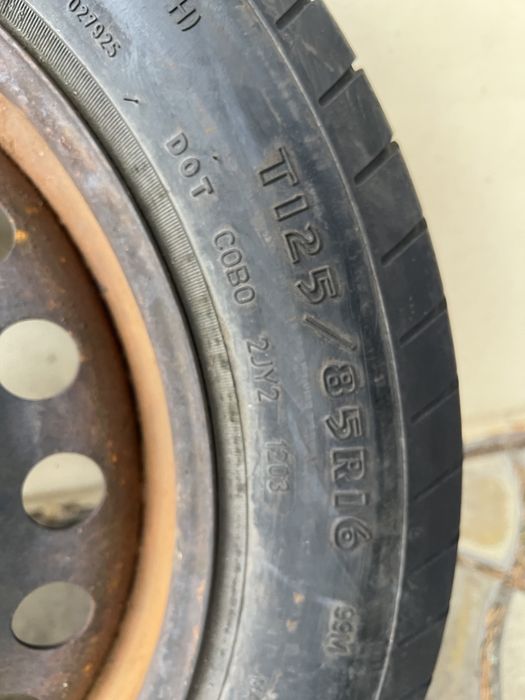 Докатка костиль запаска R 16 Ford Original розболтовка 5/108
