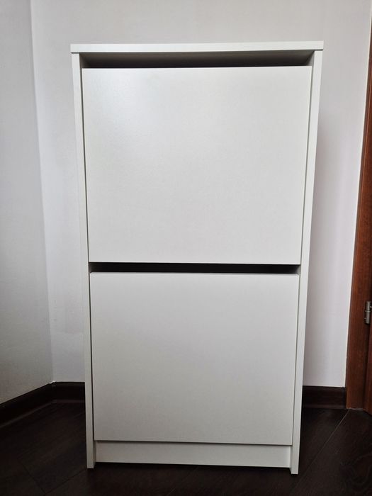 Szafka na buty Ikea Bissa biała nowa