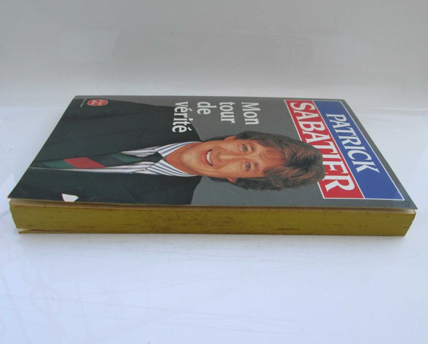 Livro Mon tour de verité, Patrick Sabatier 1987