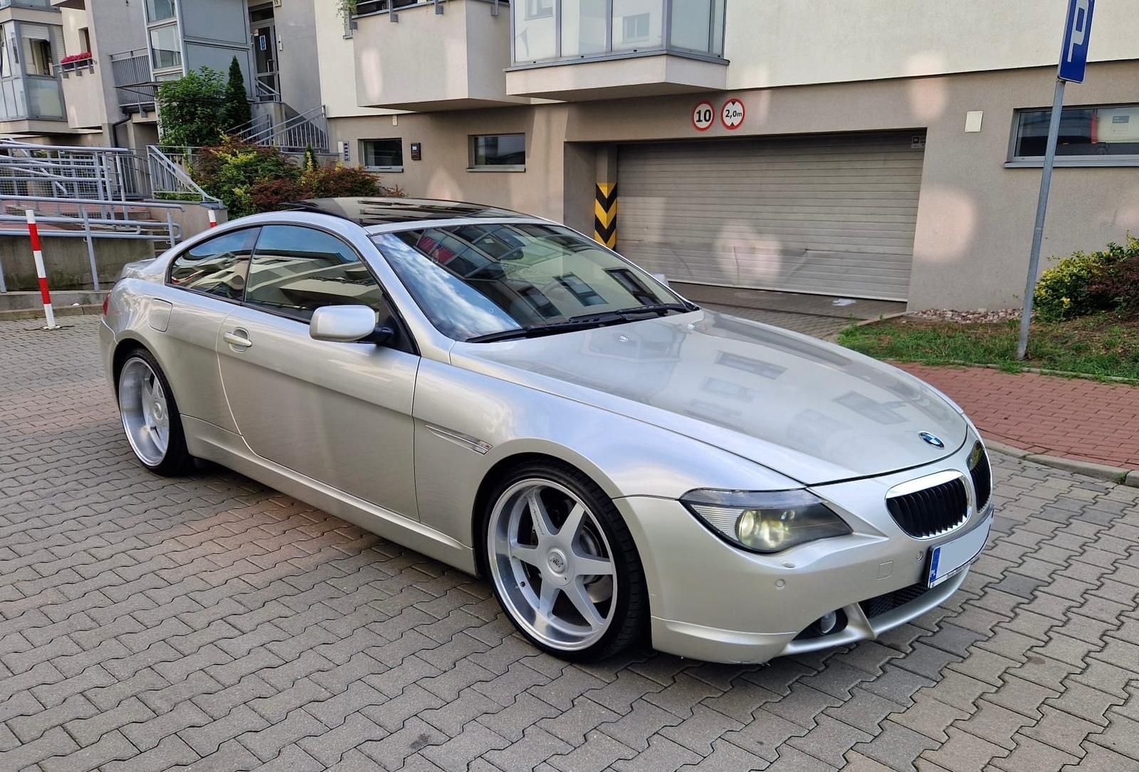 BMW E63 645i MK Motorsport 20" logic 7 super stan