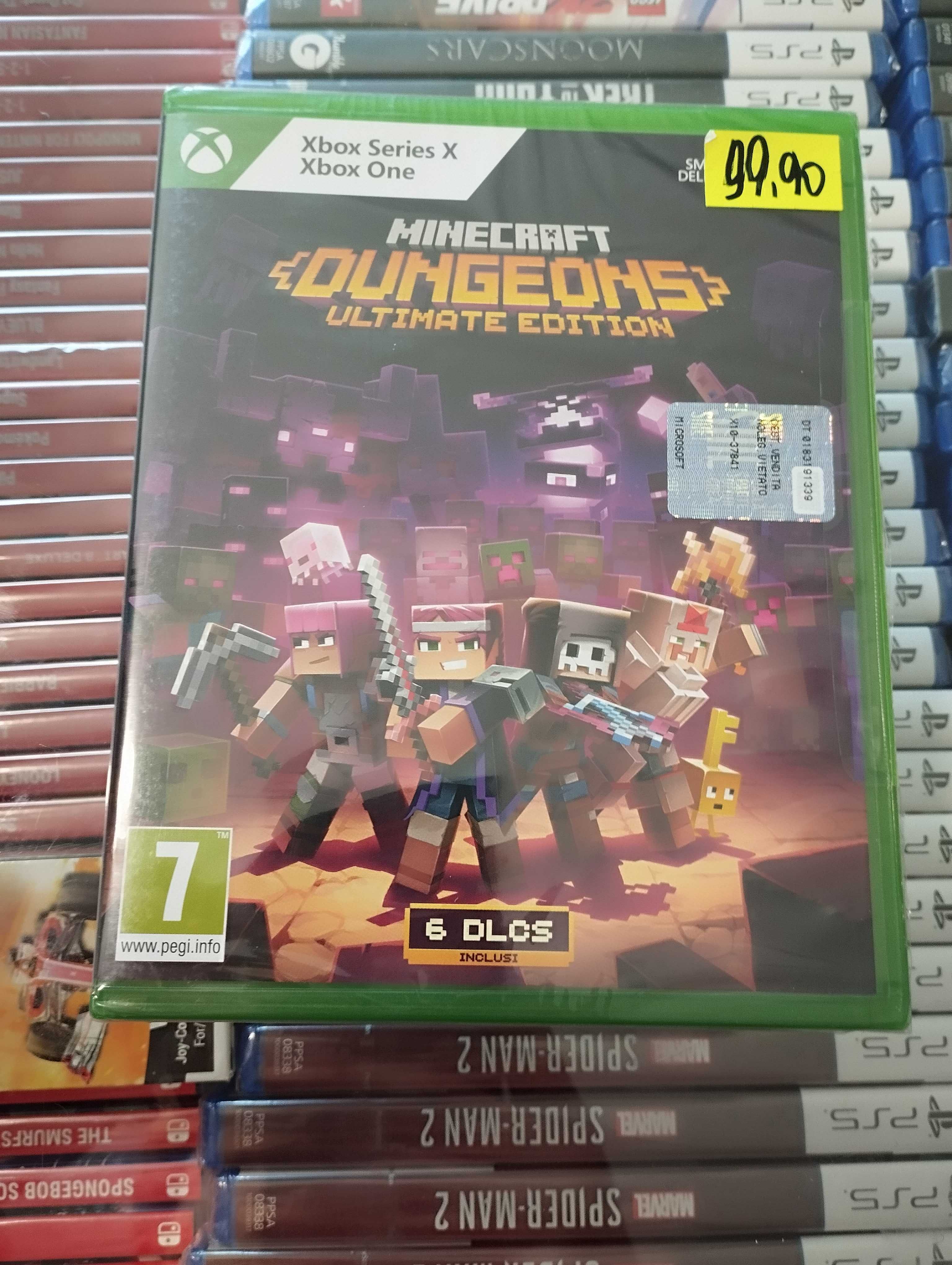 Minecraft: Dungeons: Ultimate Edition [XSX][XBOX ONE] PL, nowa
